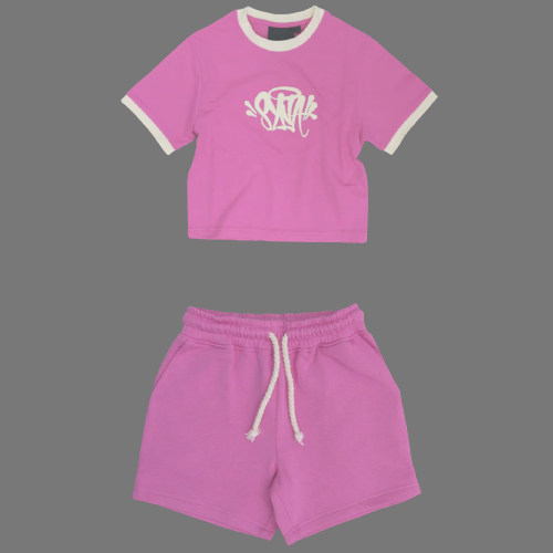 SYNAWORLD SYNA WOMEN'S TEAM TWINSET (BG PINK)