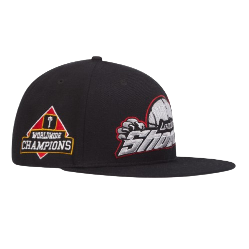 TRAPSTAR LONDON SHOOTERS TSL CHAMPIONS FITTED HAT (BLACK INFRARED)