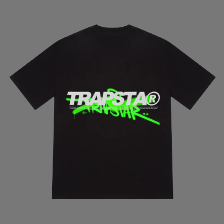 TRAPSTAR TRESPASS GRAPHIC TEE (BLACK/GREEN)