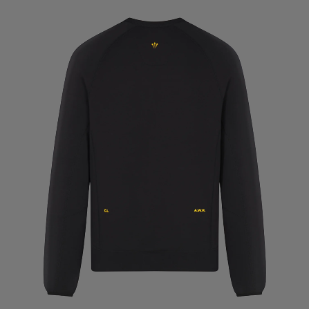 NIKE NOCTA TECH FLEECE CREWNECK TOP (BLACK)