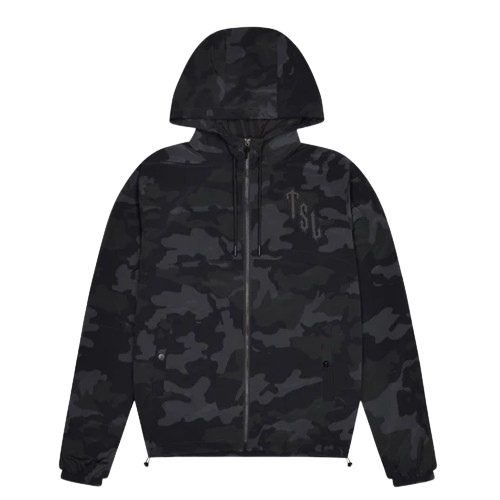 TRAPSTAR LONDON SHOOTERS LEAGUE CAMO WINDBREAKER (CAMO BLACK/GREY)