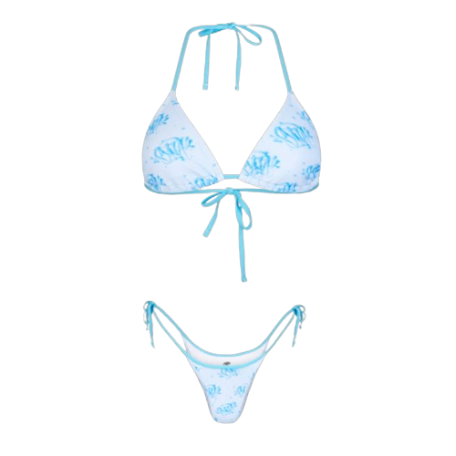 SYNAWORLD SYNA WOMEN'S BIKINI TWINSET (BABY BLUE)