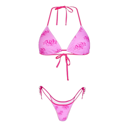 SYNAWORLD SYNA WOMEN'S BIKINI TWINSET (BG PINK)