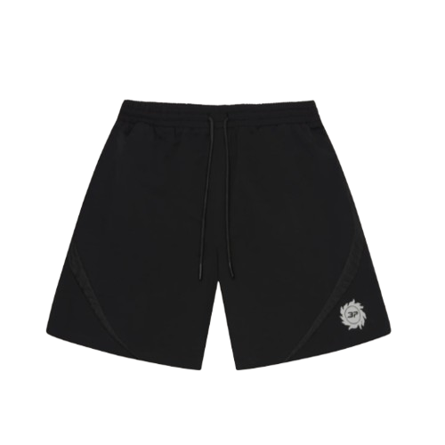 BROKEN PLANET MARKET MESH SHORTS (REFLECTIVE BLACK)