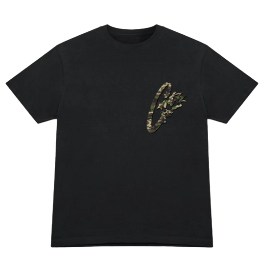 CRTZ RTW GUNSLINGER LOGO TEE (BLACK/CAMO)