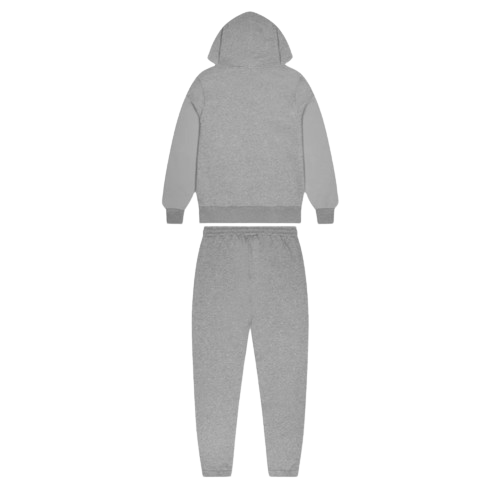 TRAPSTAR HYPERDRIVE CHENILLE PANEL TRACKSUIT (GREY)