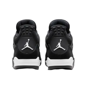 NIKE AIR JORDAN 4 IV 'WHITE THUNDER' TRAINERS (BLACK/WHITE)