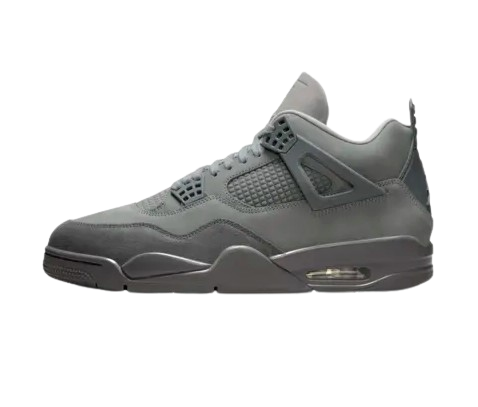 NIKE AIR JORDAN 4 IV 'PARIS OLYMPICS WET CEMENT' TRAINERS (GREY)