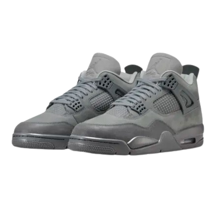 NIKE AIR JORDAN 4 IV 'PARIS OLYMPICS WET CEMENT' TRAINERS (GREY)