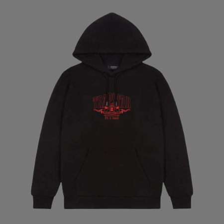 TRAPSTAR FINE DINING '22 2.1 HOODIE (BLACK INFRARED)