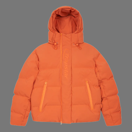 TRAPSTAR AW22/23 TECHNICAL HYPERDRIVE PUFFER JACKET (ORANGE)