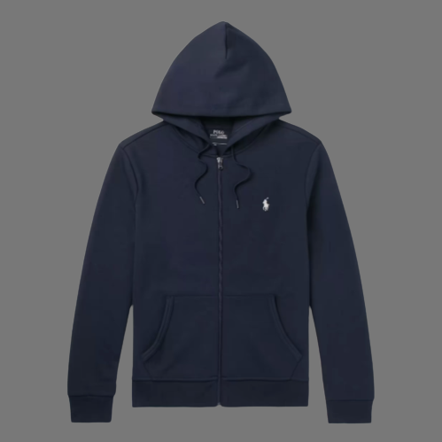 POLO RALPH LAUREN CLASSIC ZIP UP HOODIE (AVIATOR NAVY)