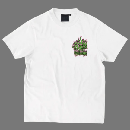 SYNAWORLD SYNA FLAME LIGHT ME UP GRAPHIC TEE (WHITE)