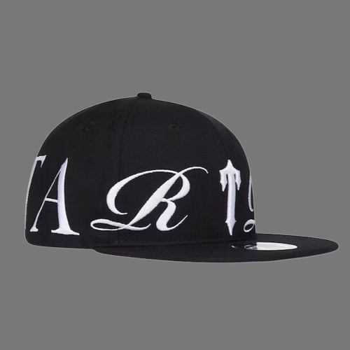 TRAPSTAR IRONGATE SCRIPT T HAT (BLACK)