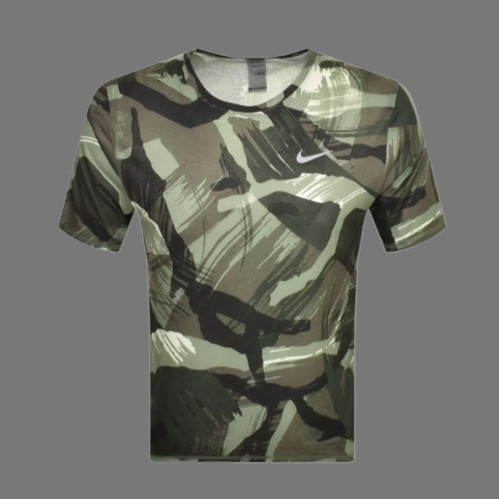 NIKE DRI-FIT MILER TRAINING TEE (CAMO)