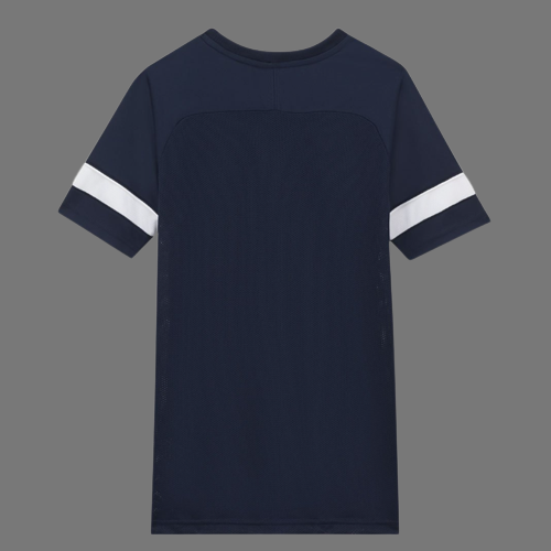 NIKE DRI-FIT ACADEMY TRAINING TEE (NAVY/WHITE)