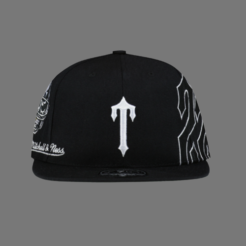 TRAPSTAR x NFL MITCHELL & NESS FITTED T HAT (BLACK) – 100K Sourcing