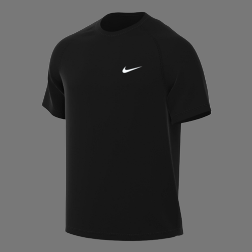 NIKE DRI-FIT KNIT MESH TRAINING TEE (BLACK)