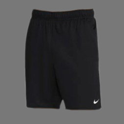 NIKE DRI-FIT TRAINING KNIT SHORTS (BLACK)