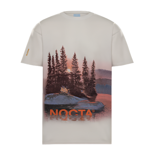 NIKE NOCTA OPAL TORONTO FALL NATURE SILKSCREEN TEE (WHITE)