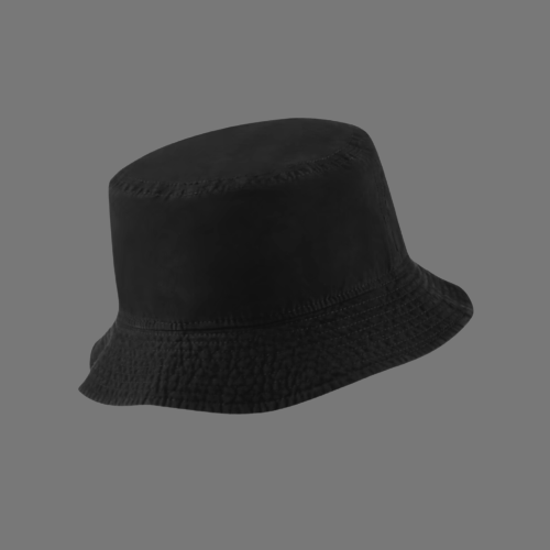 JORDAN ESSENTIAL BOX LOGO BUCKET HAT (BLACK)