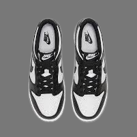 NIKE SB DUNK TRAINERS (BLACK & WHITE PANDA)