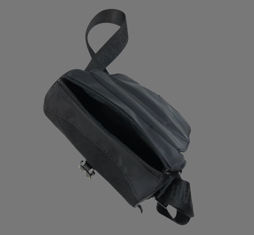  Bolsa lateral reflectante Trapstar (negro) : Ropa, Zapatos y  Joyería