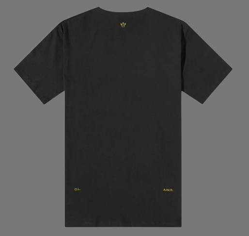 NIKE NOCTA AW22 NRG DY CLOUD GRAPHIC TEE (BLACK)